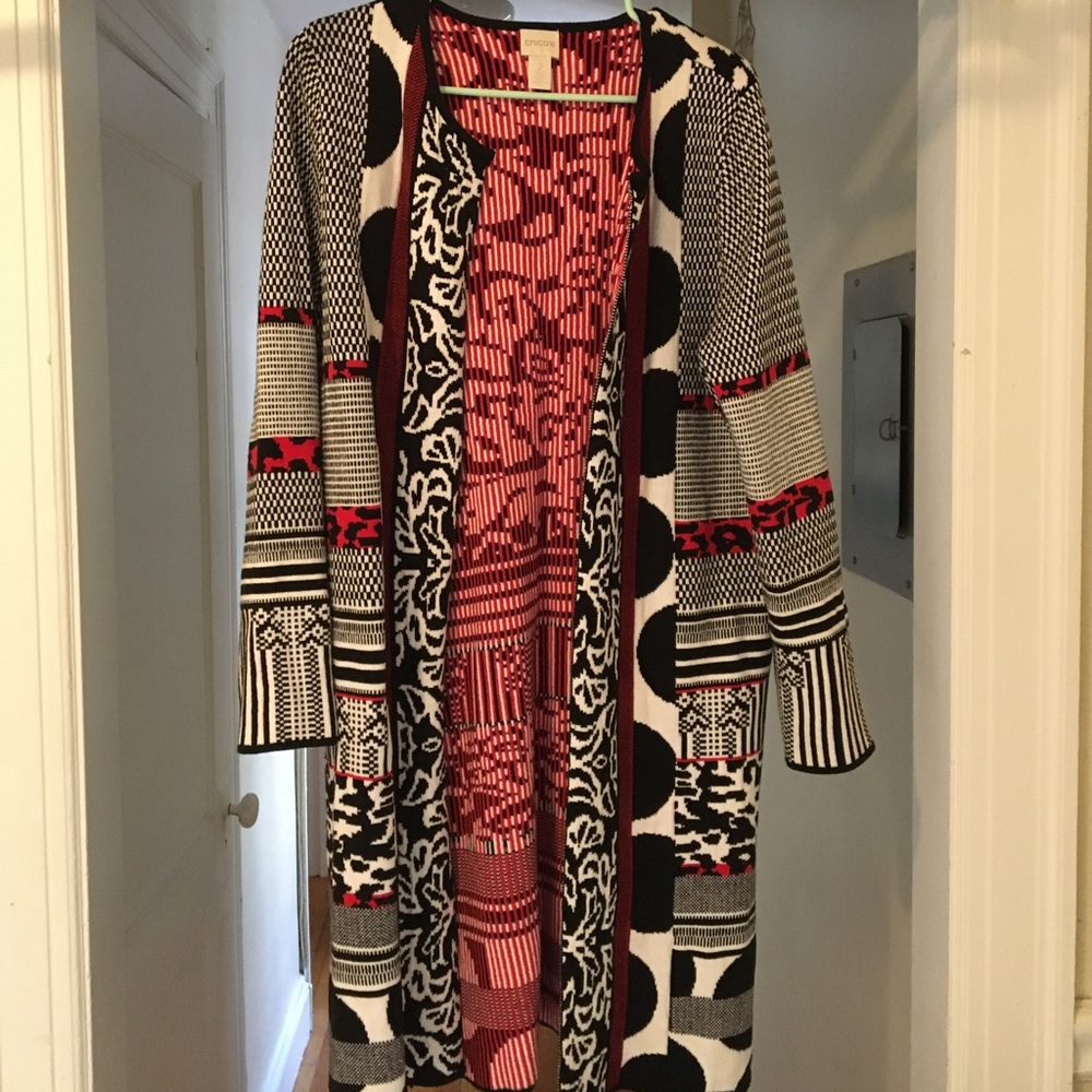 Long Statement Cardigan - image 1